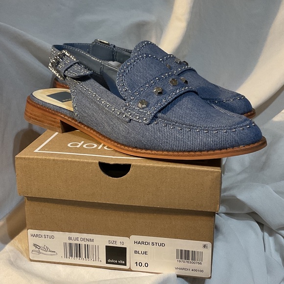 Dolce Vita Blue Denim Shoes - Picture 1 of 7